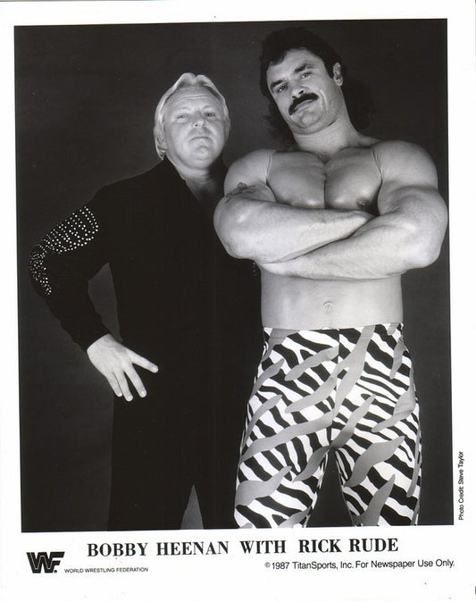 1987 Rick Rude Bobby Heenan