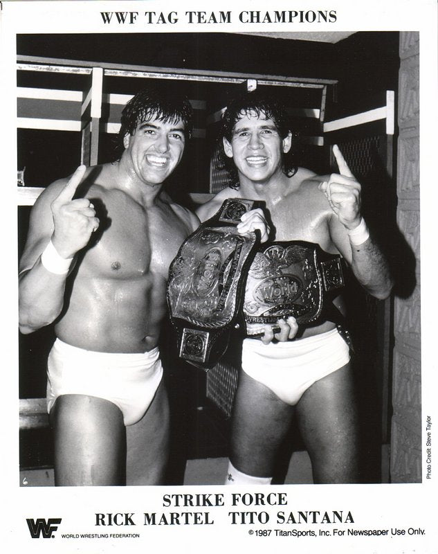 1987 WWF TAG TEAM CHAMPIONS Strike Force PWcatalog