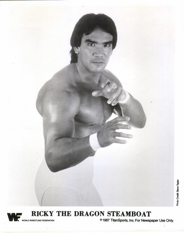 1987 Ricky "The Dragon" Steamboat PWcatalog