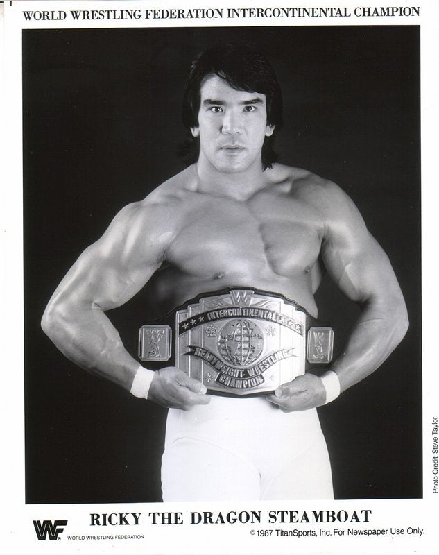 1987 WWF IC CHAMPION Ricky "The Dragon" Steamboat PWcatalog