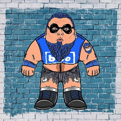 Brothers Gaddor Officially Licensed Gaddor Buddies Blue Meanie Action & Toy Figures PWcatalog