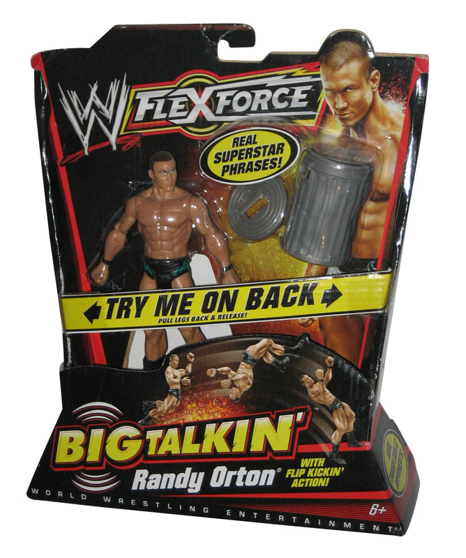 WWE Mattel Flex Force Big Talkin' Big Talkin' Randy Orton Action & Toy Figures PWcatalog