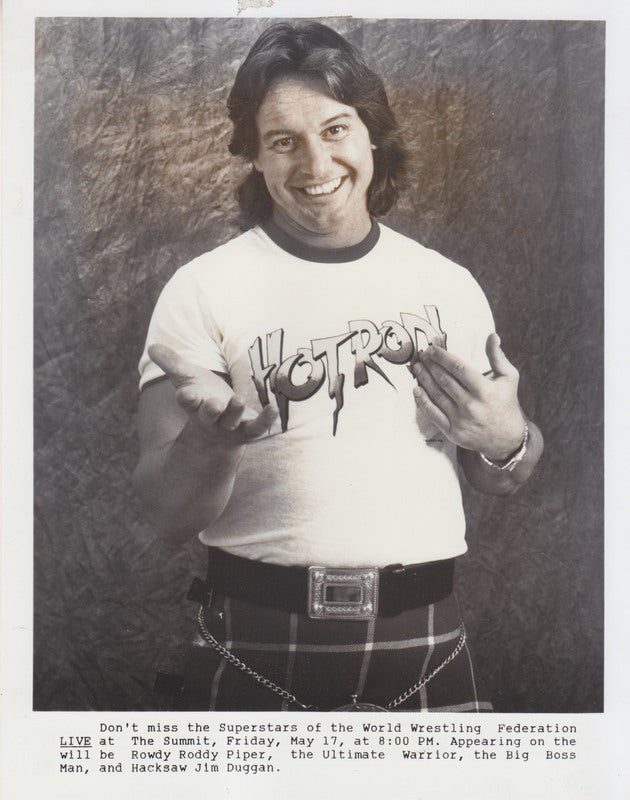 1989 Superstars of Wrestling Taping (Houston) Roddy Piper PWcatalog