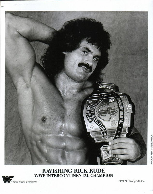 1989 WWF IC CHAMPION Ravishing Rick Rude PWcatalog