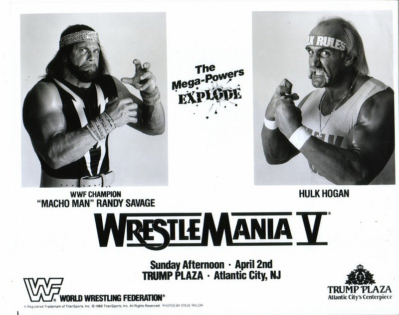 1989 Wrestlemania V: Macho Man vs. Hulk PWcatalog