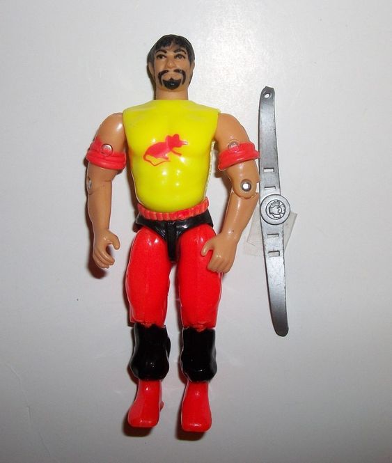 Remco All-American Wrestling Federation Crushing Thunder, Shockwave & Rick "The Rat" Reynolds Action & Toy Figures PWcatalog