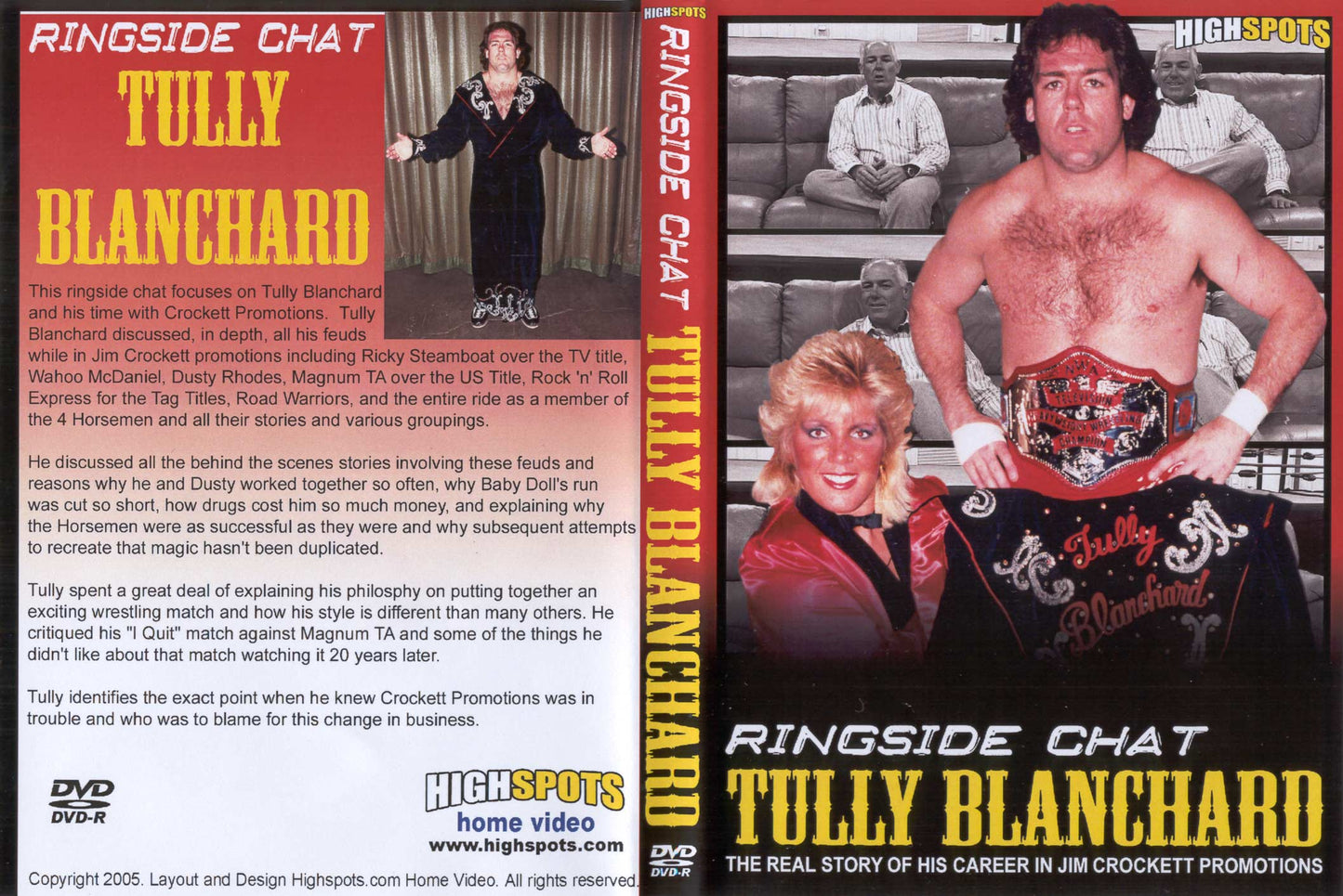 ringside chat tully blanchard DVDs & Videos Pwcatalog