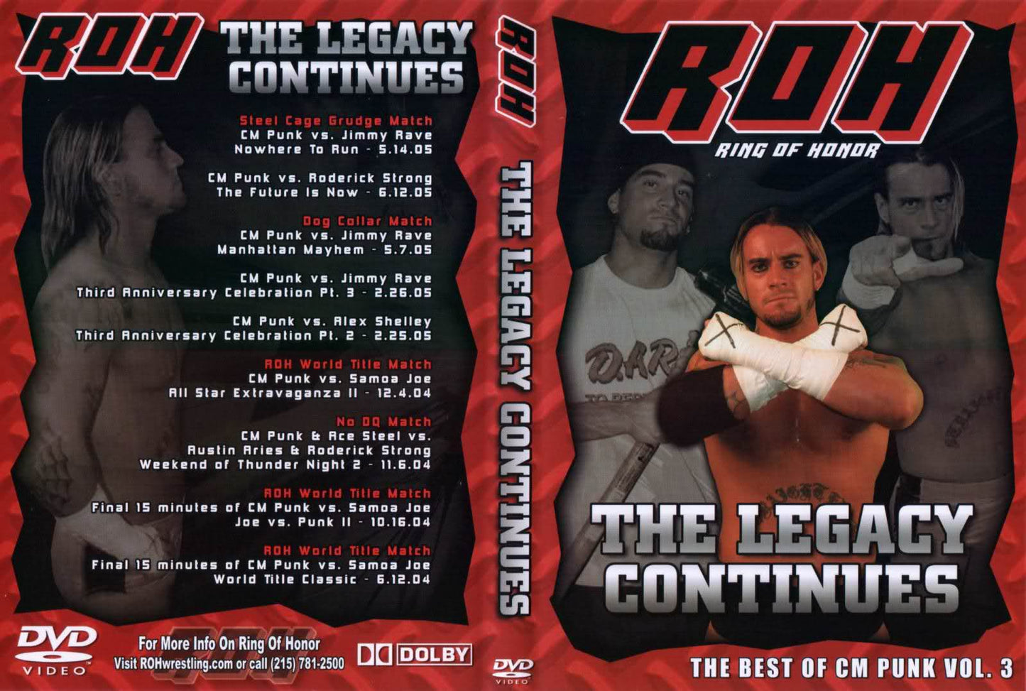 the legacy continues the best of cm punk vol3 DVDs & Videos Pwcatalog