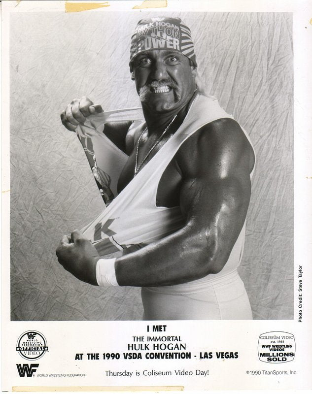 1990 Hulk Hogan Coliseum Video PWcatalog