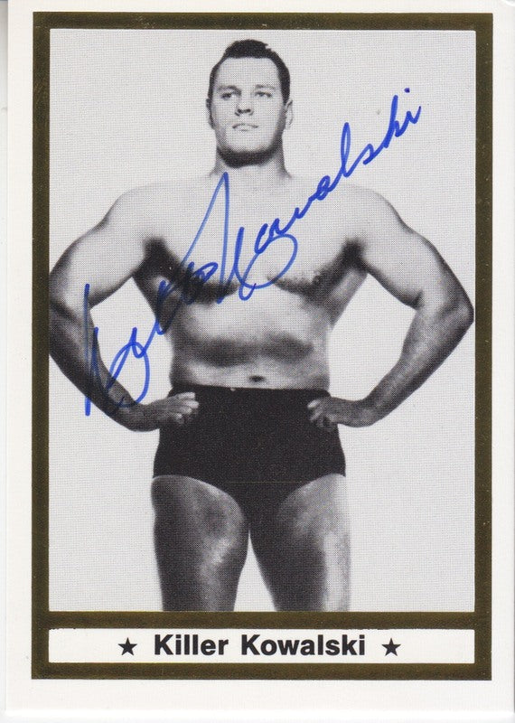 1991 Imagine Killer Kowalski Autograph 2017 Approx value:$75
