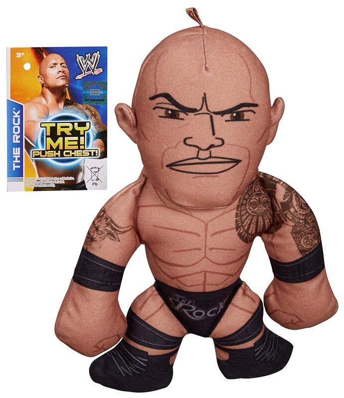 WWE Mattel Small Brawlin' Buddies The Rock Action & Toy Figures PWcatalog