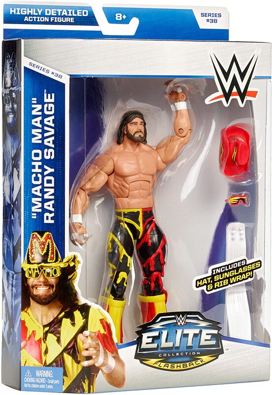 WWE Mattel Elite Collection Series 38 "Macho Man" Randy Savage Action & Toy Figures PWcatalog