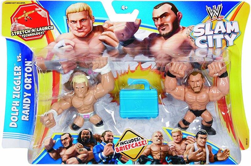 WWE Mattel Slam City Multipack: Dolph Ziggler vs. Randy Orton Action & Toy Figures PWcatalog