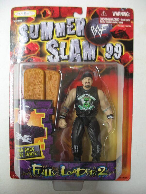 1999 WWF Jakks Pacific Fully Loaded Series 2 Road Dogg Jesse James Action & Toy Figures PWcatalog
