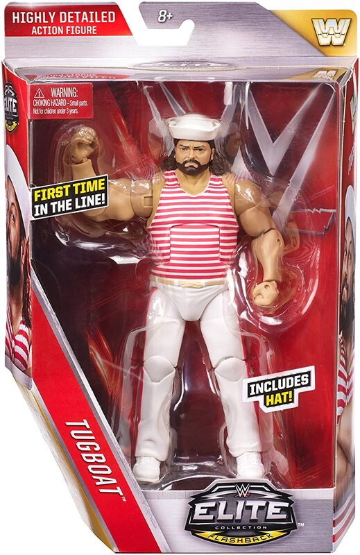 WWE Mattel Elite Collection Series 44 Tugboat Action & Toy Figures PWcatalog
