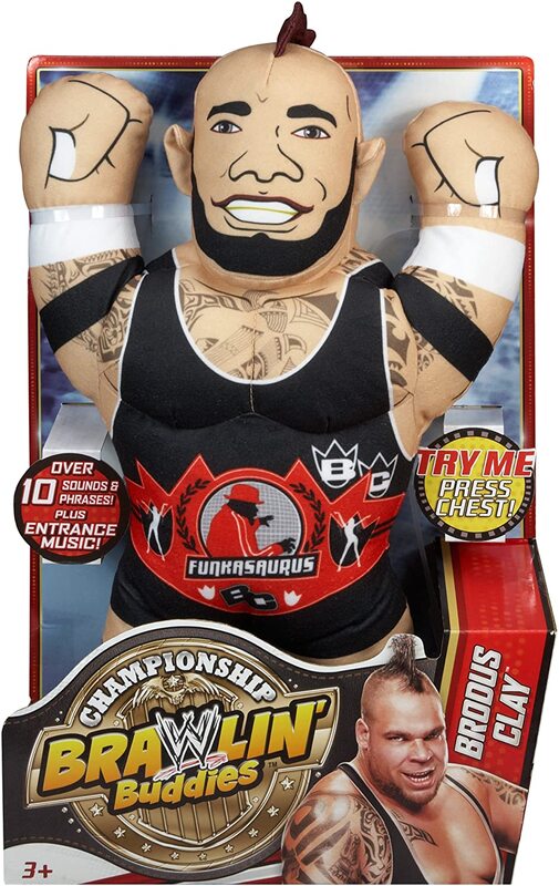 WWE Mattel Championship Brawlin' Buddies Brodus Clay Action & Toy Figures PWcatalog