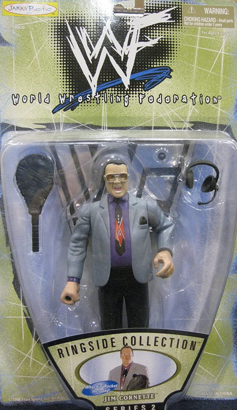 1998 WWF Jakks Pacific Ringside Collection Series 2 Jim Cornette Action & Toy Figures PWcatalog