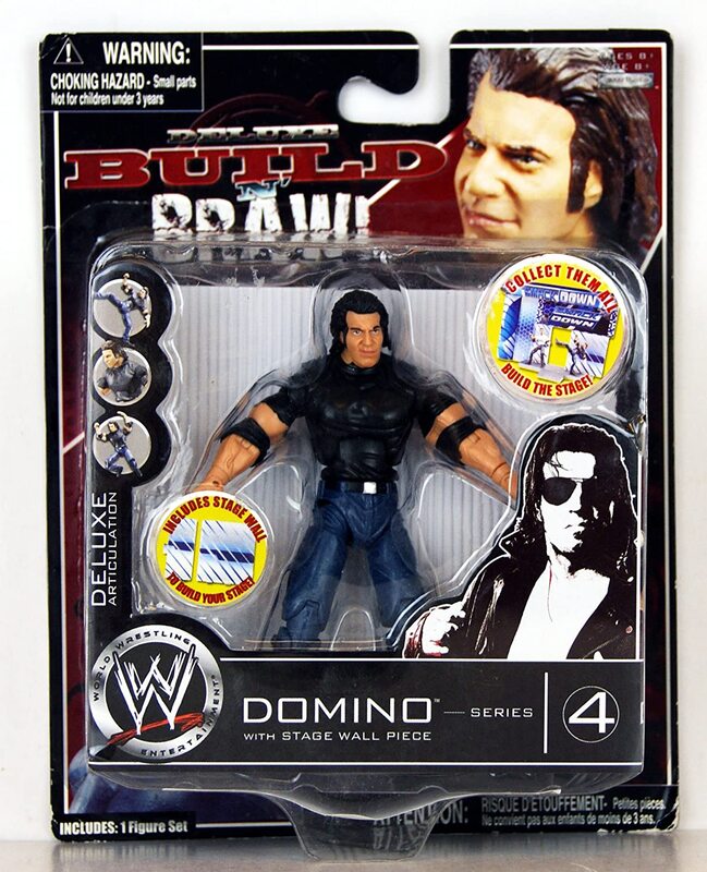 WWE Jakks Pacific Deluxe Build 'N' Brawl 4 Domino Action & Toy Figures PWcatalog