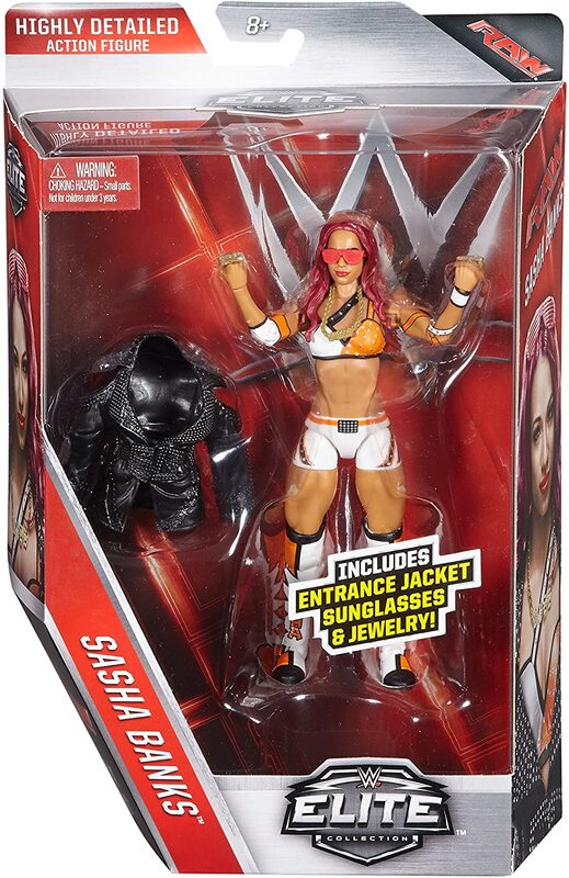 WWE Mattel Elite Collection Series 44 Sasha Banks Action & Toy Figures PWcatalog