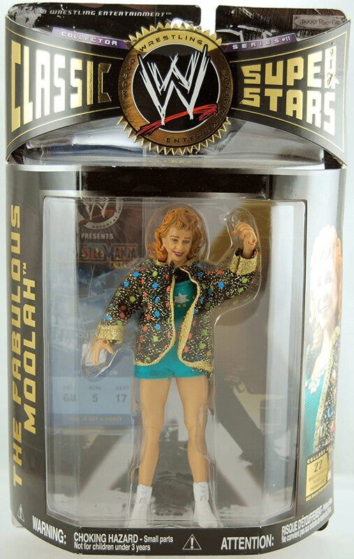 WWE Jakks Pacific Classic Superstars 11 The Fabulous Moolah Action & Toy Figures PWcatalog