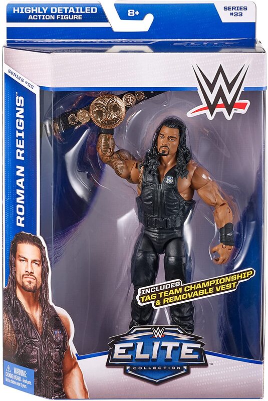 WWE Mattel Elite Collection Series 33 Roman Reigns Action & Toy Figures PWcatalog