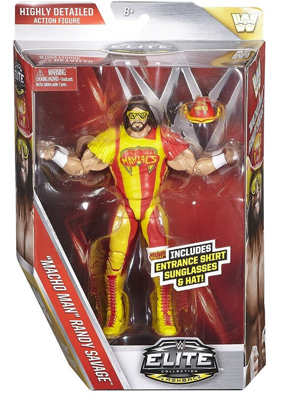 WWE Mattel Elite Collection Series 44 "Macho Man" Randy Savage Action & Toy Figures PWcatalog