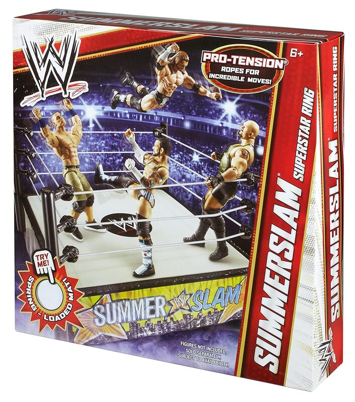 WWE Mattel SummerSlam Superstar Ring Action & Toy Figures PWcatalog