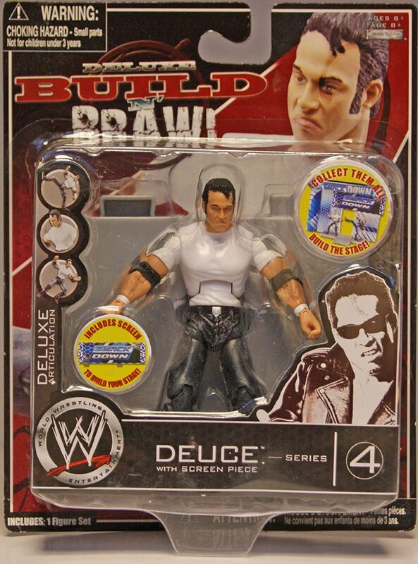 WWE Jakks Pacific Deluxe Build 'N' Brawl 4 Deuce Action & Toy Figures PWcatalog