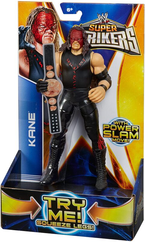 WWE Mattel Super Strikers 1 Kane Action & Toy Figures PWcatalog