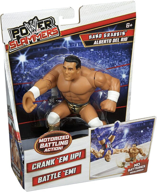 WWE Mattel Power Slammers 2 Hand Grabbin' Alberto Del Rio Action & Toy Figures PWcatalog