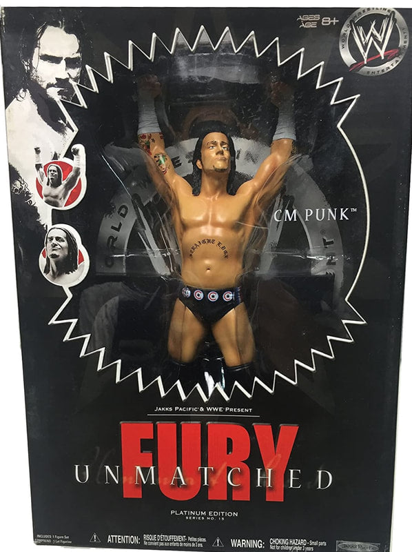 WWE Jakks Pacific Unmatched Fury 15 CM Punk Action & Toy Figures PWcatalog