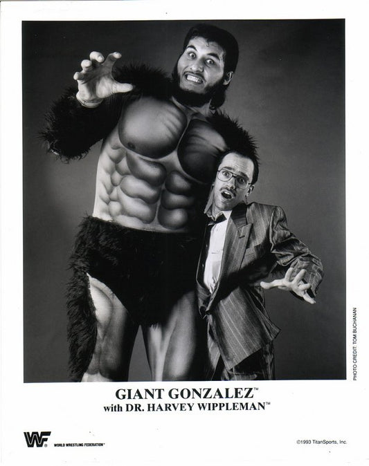 1993 Giant Gonzales w/Harvey Whippleman