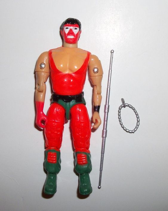 Remco All-American Wrestling Federation Pretty Boy Floyd, The Ringside Reaper & Unknown Warrior Action & Toy Figures PWcatalog