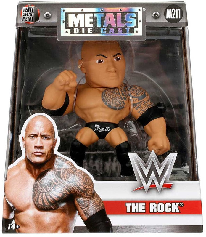 WWE Jada Toys Metals Die Cast 4 Inch The Rock Action & Toy Figures PWcatalog