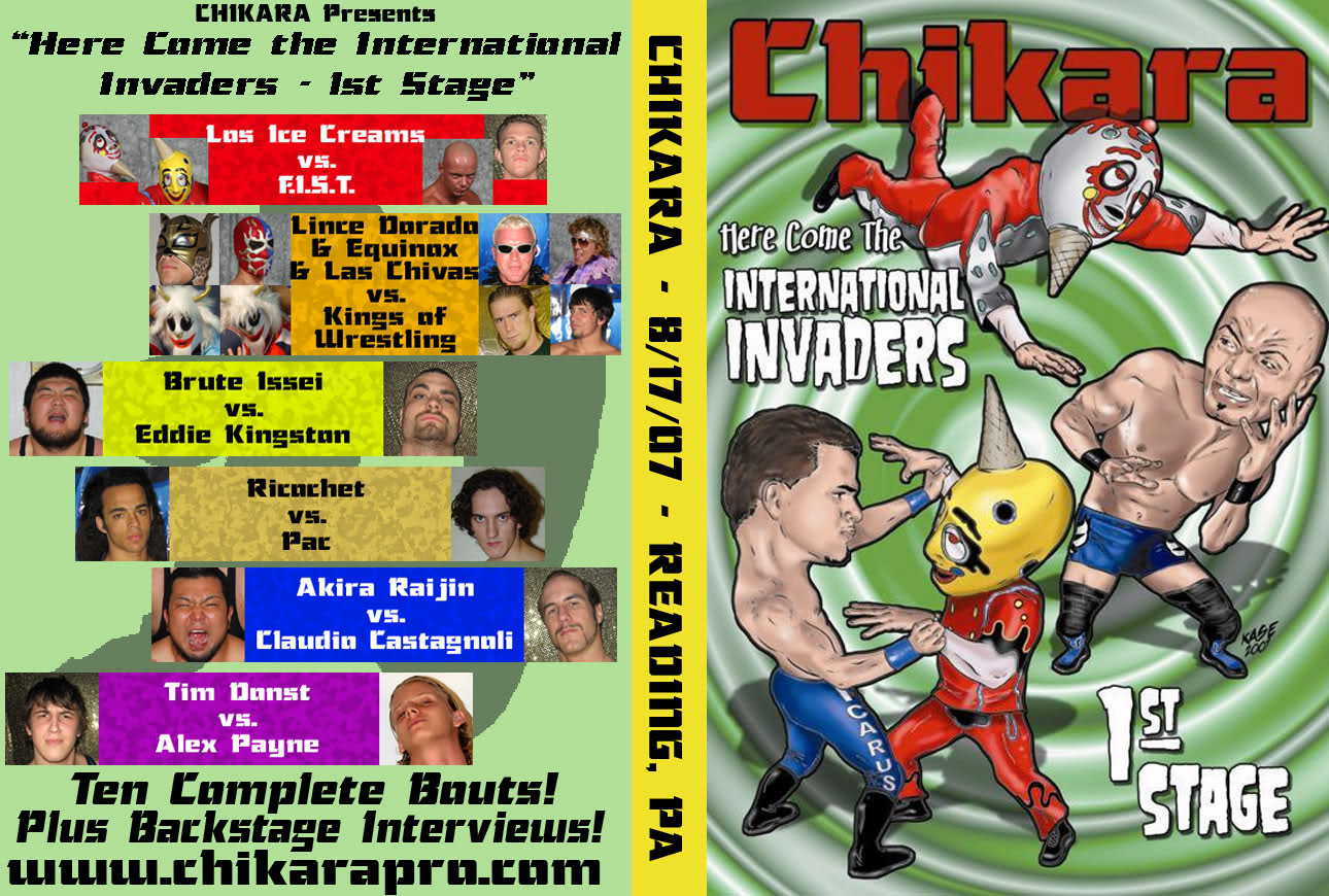 here come the international invaders 1st stage DVDs & Videos Pwcatalog