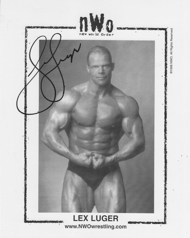 NWO Lex Luger (signed) PW Catalog