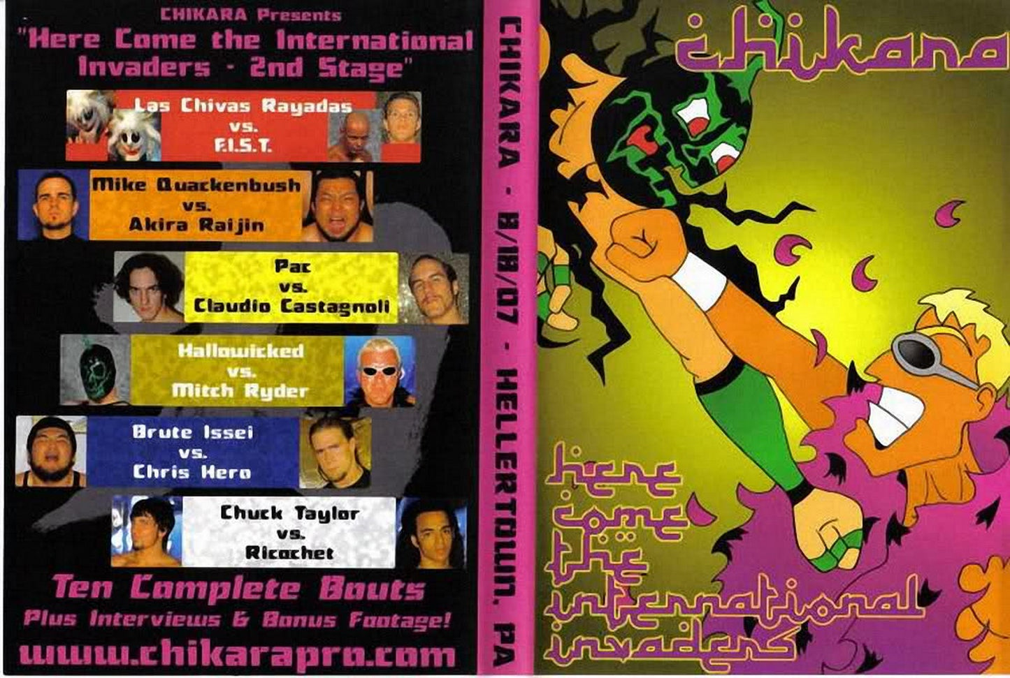 here come the international invaders 2nd stage DVDs & Videos Pwcatalog