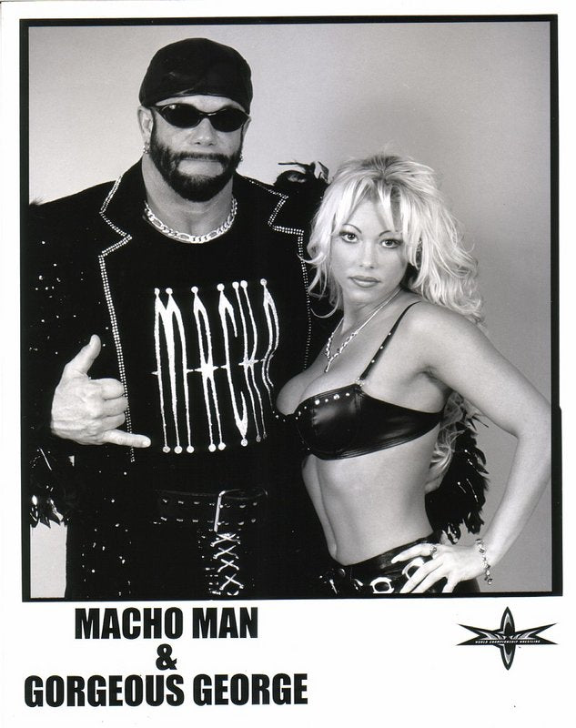 WCW Macho Man & Gorgeous George licensed PW Catalog