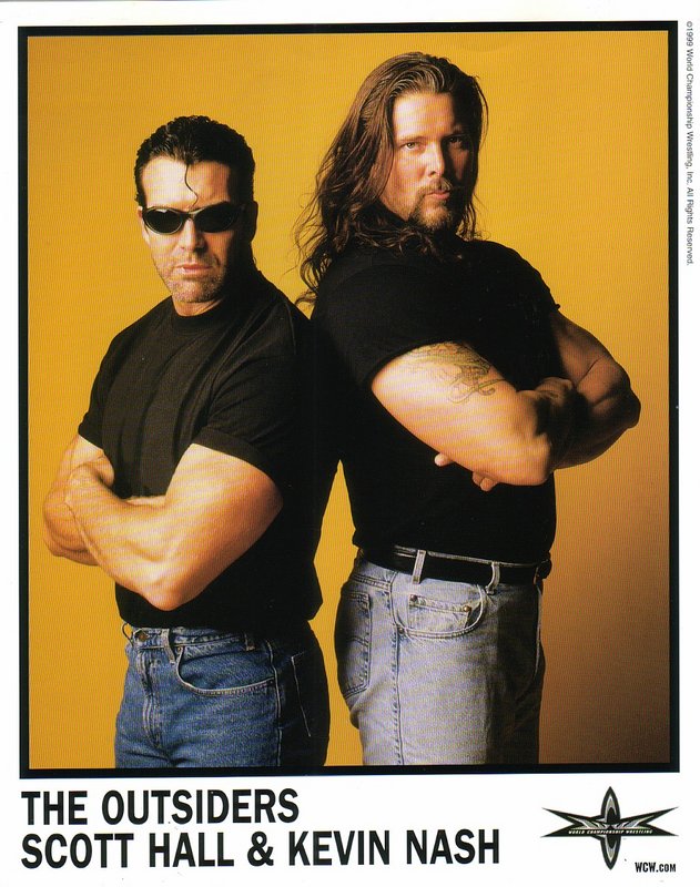 WCW The Outsiders Scott Hall & Kevin Nash PW Catalog