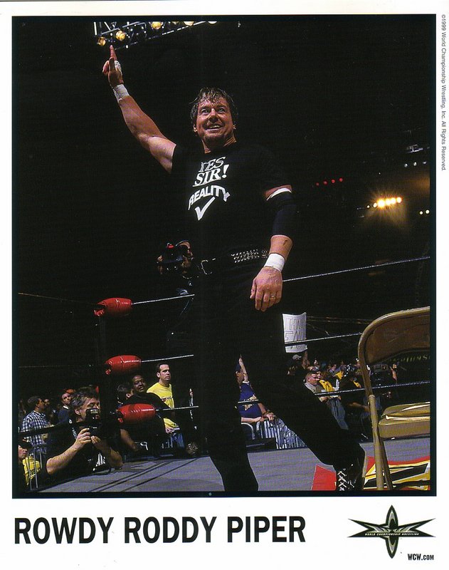 WCW Rowdy Roddy Piper PW Catalog