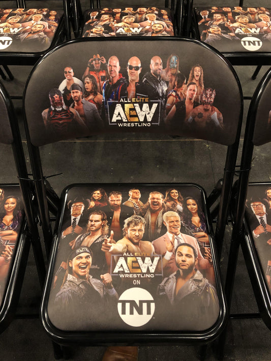 AEW Dynamite 1st Ever Episode on TNT at Capital One Arena in Washington, DC. Event Chair Chairs PWcatalog