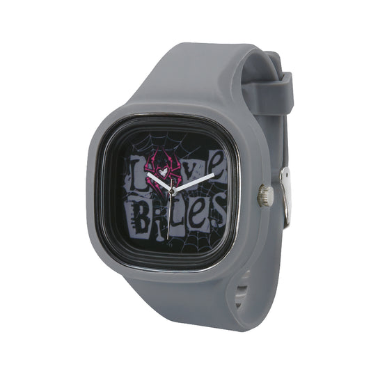 AJ Lee Love Bites Grey Flex Watch Pwcatalog
