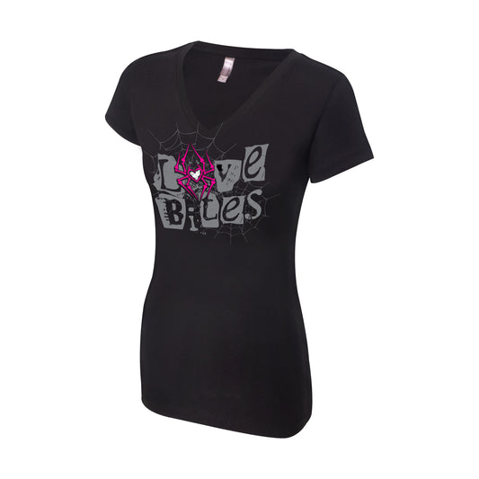 AJ Lee Love Bites Women's V-Neck T-Shirt Pwcatalog