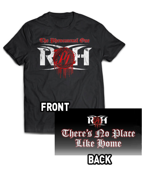 AJ Styles There's No Place Like Home Red T-Shirt Pwcatalog