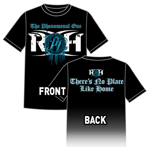 AJ Styles There's No Place Like Home Blue T-Shirt Pwcatalog
