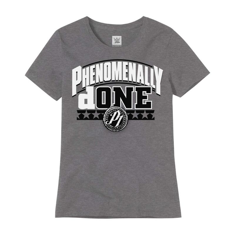 AJ Styles Phenomenally Done Women's Authentic T-Shirt Pwcatalog