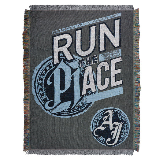 AJ Styles Run The Place Throw Blanket