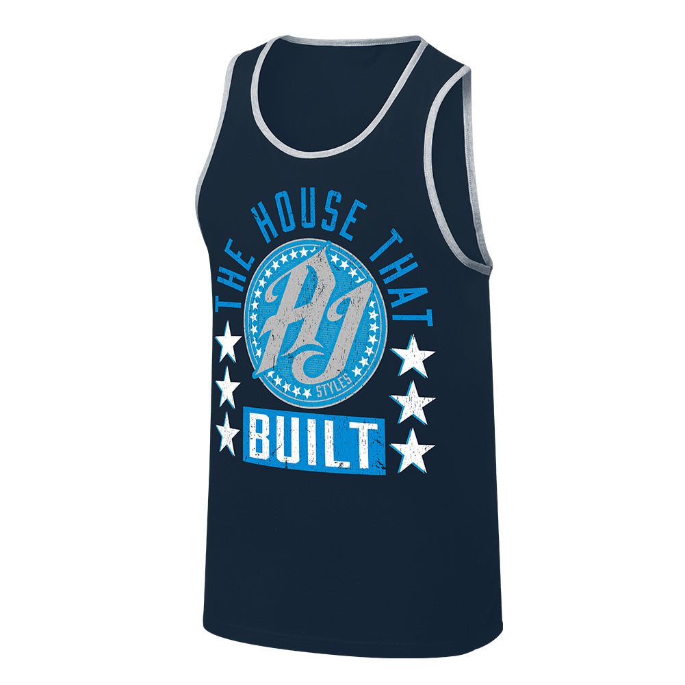 AJ Styles The House that AJ Styles Built Tank Top Pwcatalog