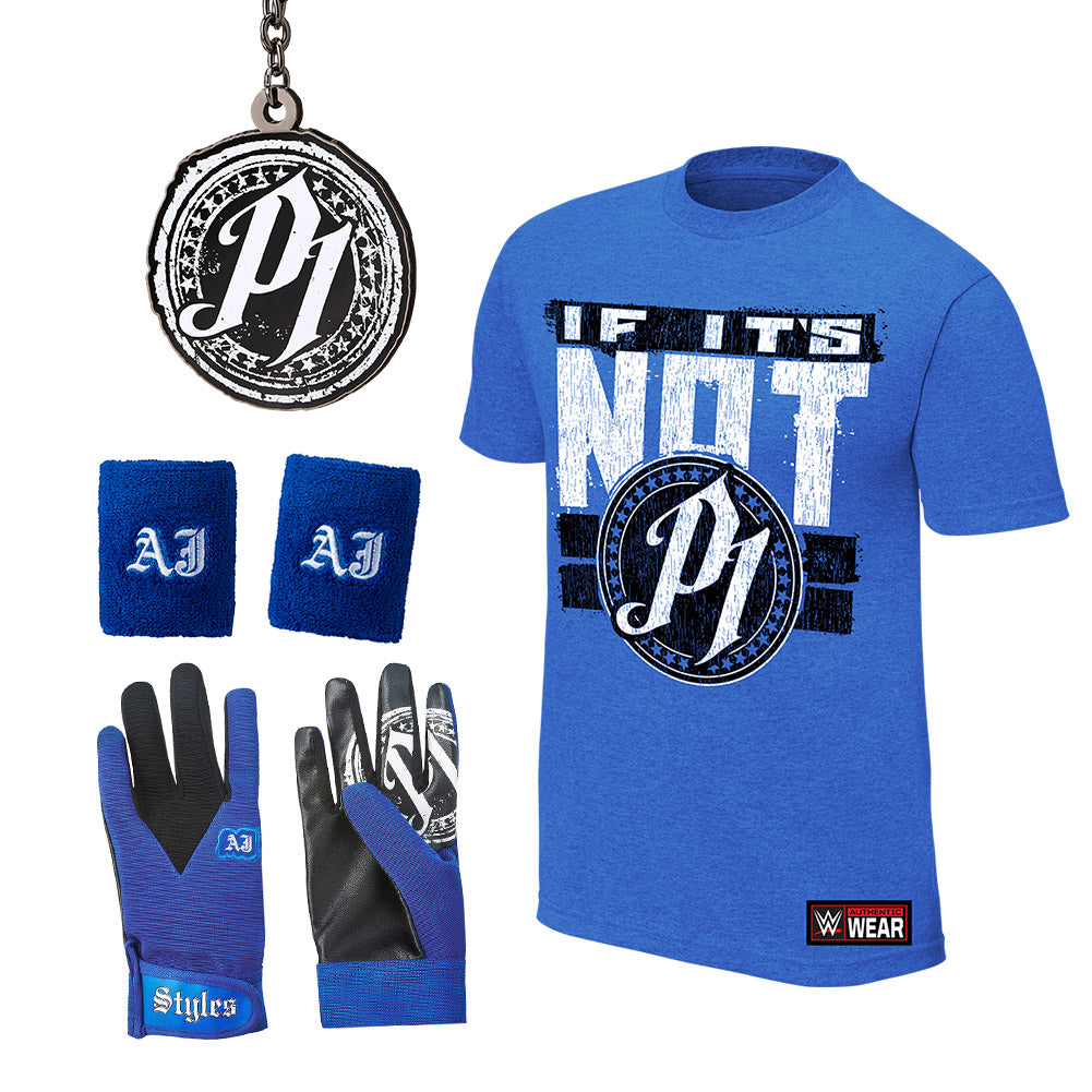 AJ Styles They Don't Want None Halloween Youth T-Shirt Package Pwcatalog