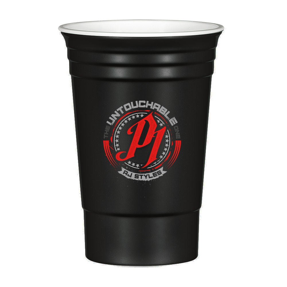 AJ Styles Untouchable One Reusable Party Cup Pwcatalog
